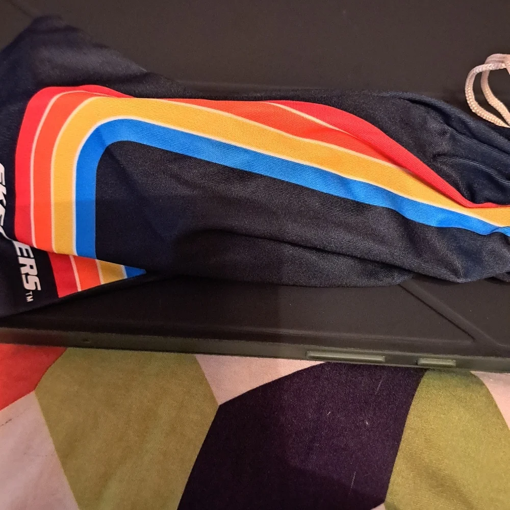 Skechers Mens Swim Shorts Black and Red with Sporty Design NWT